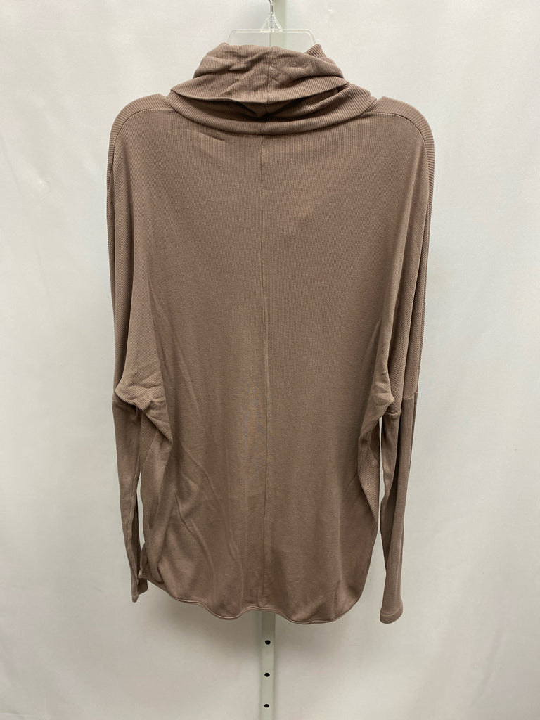 bobi Size Small Brown Long Sleeve Top