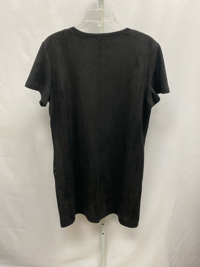 Size XL Black Short Sleeve Dress