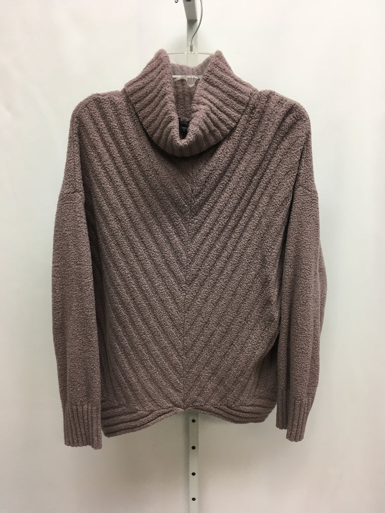 Simply Vera Size XL Mauve Long Sleeve Sweater