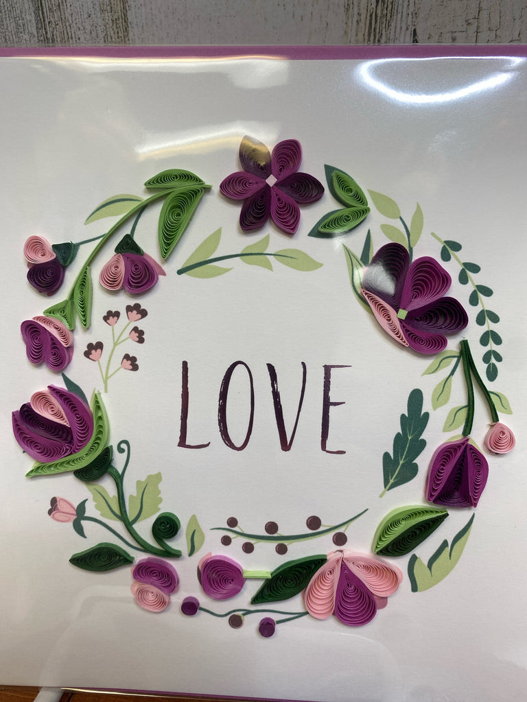 QuillingCard Greeting Card