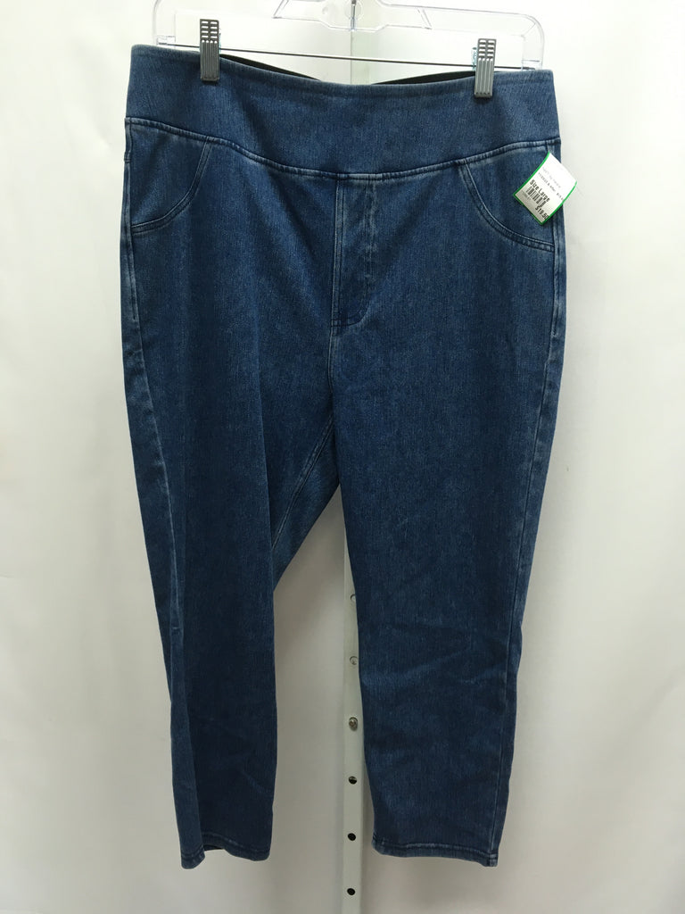 Size Large Denim Crop/Capri