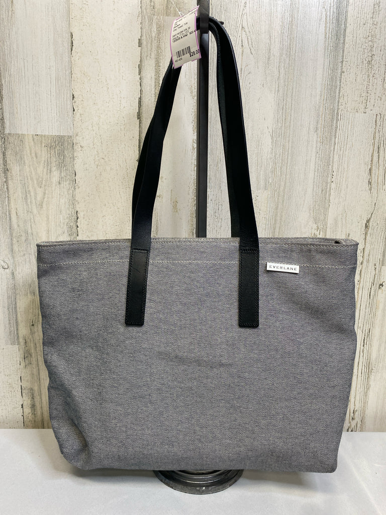Everlane Gray Tweed Tote