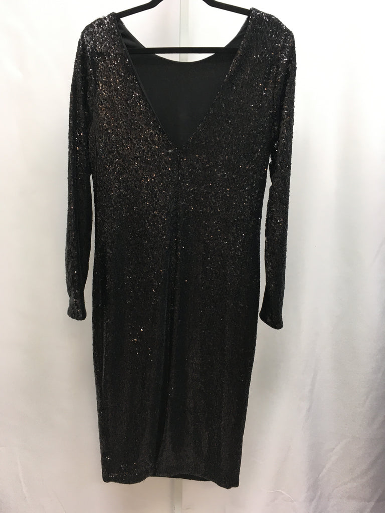 Size 14 WHBM Black Long Sleeve Dress