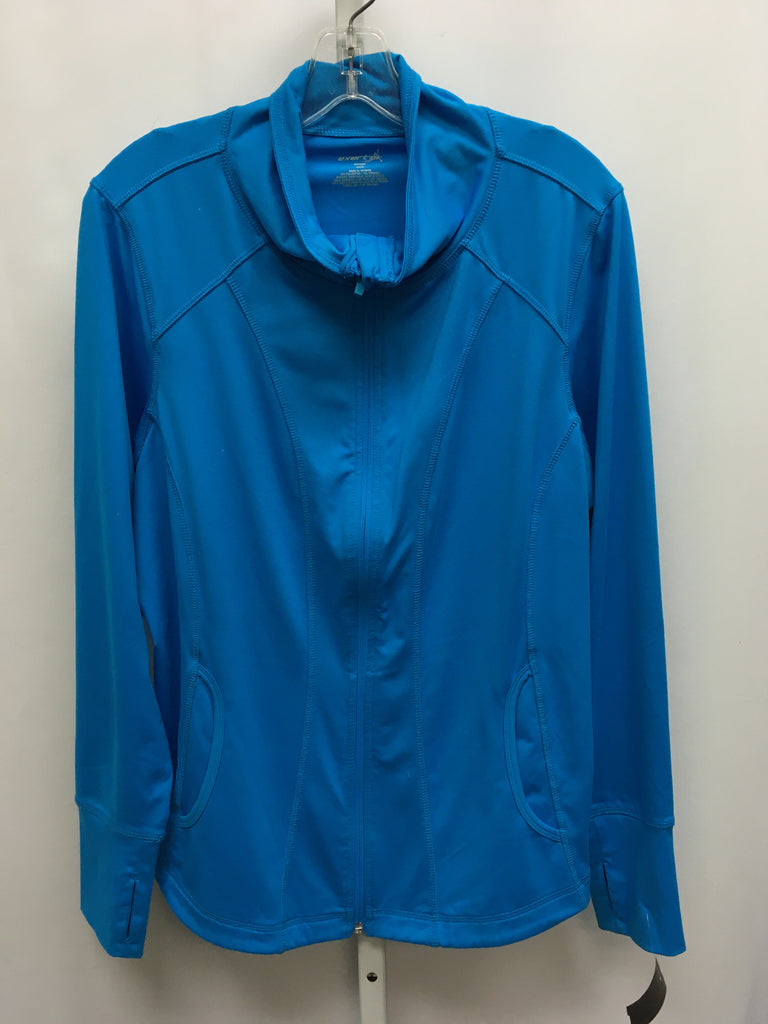 exertek Size 1X Turquoise Athletic Jacket