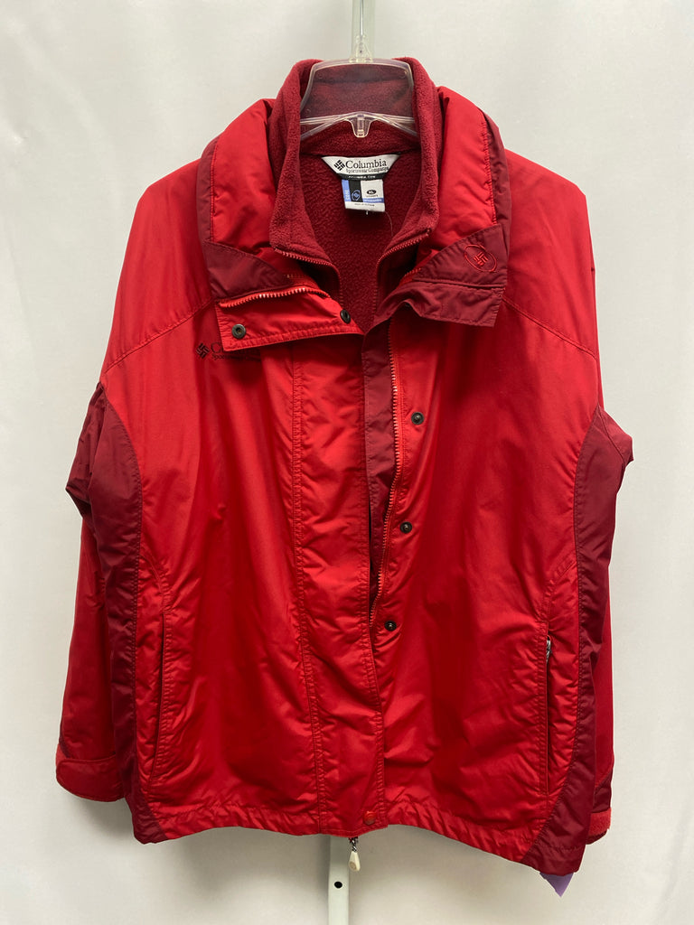 Size XLarge Columbia Red Coat