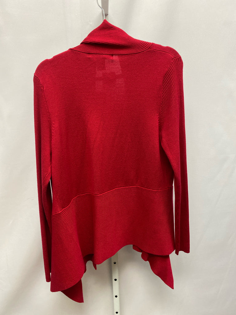 89th & Madison Size XL Red Cardigan