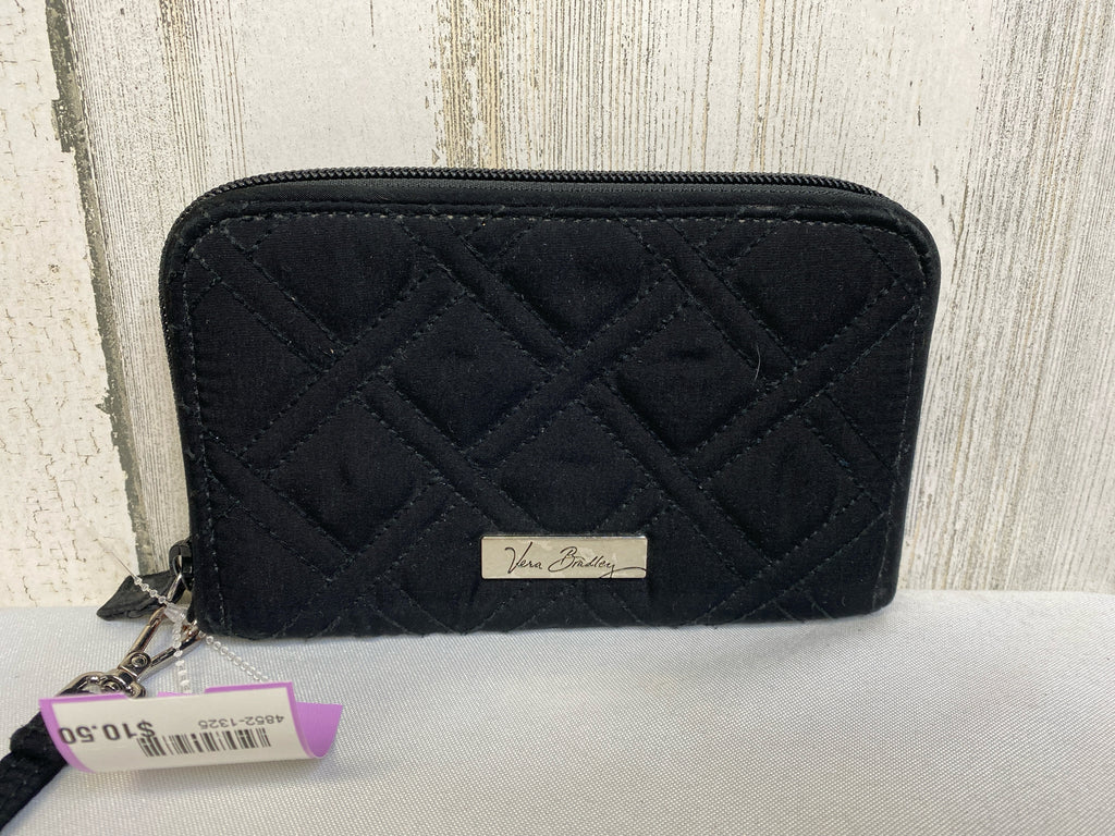 Vera Bradley Black Wristlet