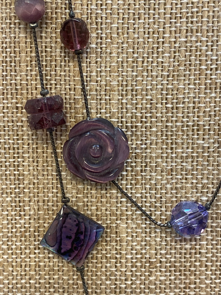 Dabby Reid Purple Necklace