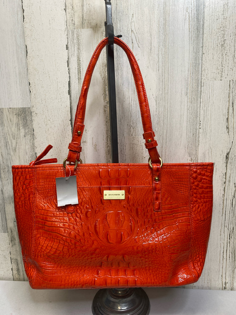 Brahmin Orange Handbag Better Brand