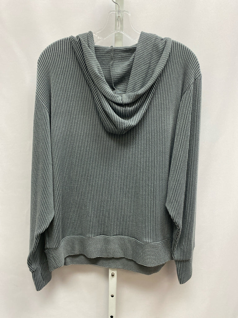 Grace & Lace Size Medium Gray Hoodie