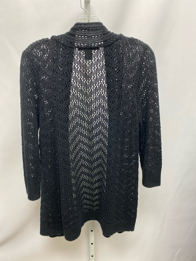 89th & Madison Size Medium Black Cardigan