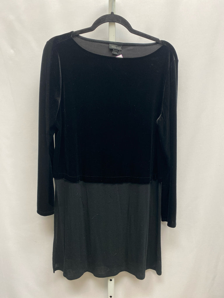 Size Large jjill Black Long Sleeve Dress