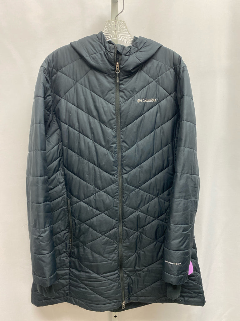 Columbia Size 1X Black Coat