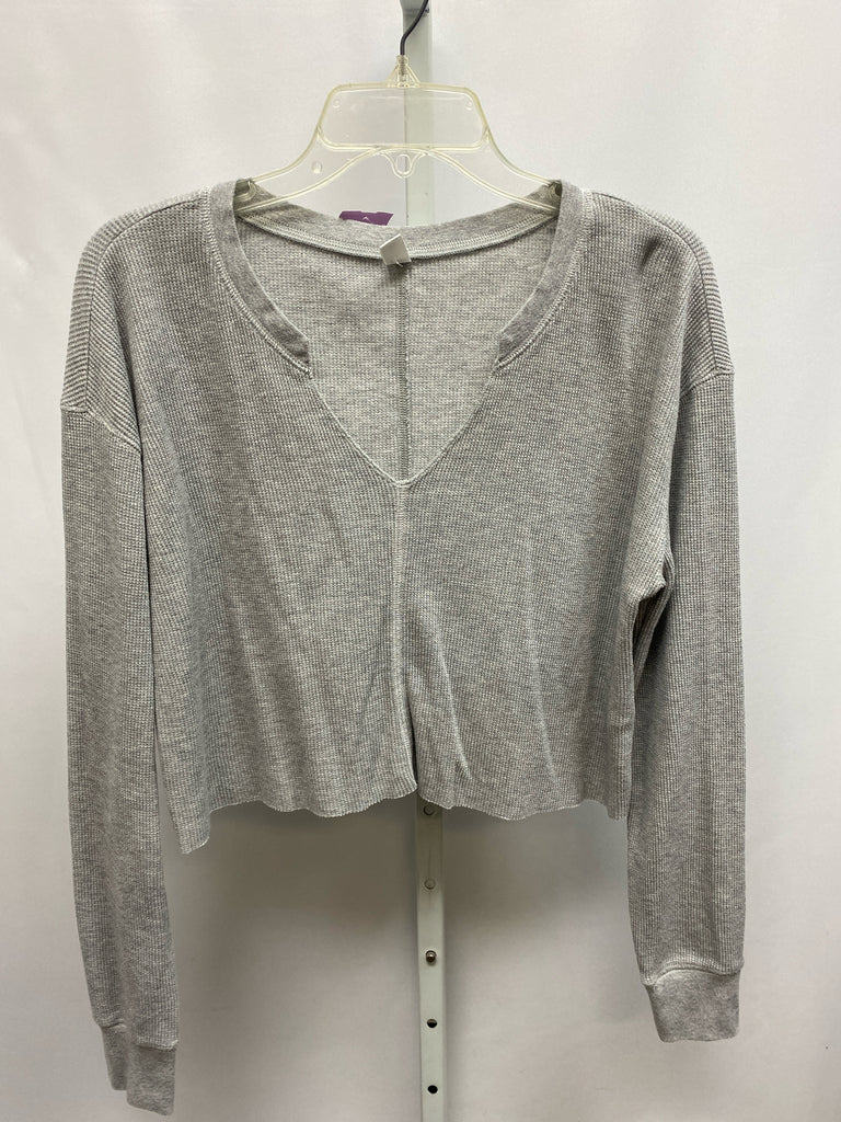 BP Size Small Gray Long Sleeve Top