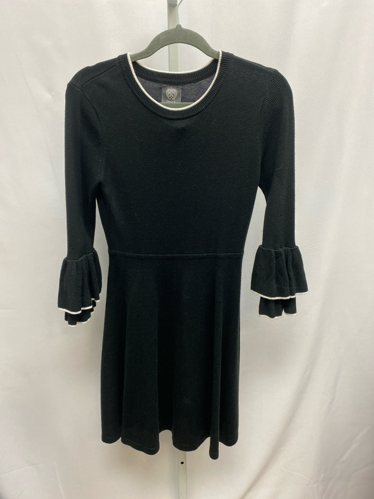 Size Small Vince Camuto Black 3/4 Sleeve Dress