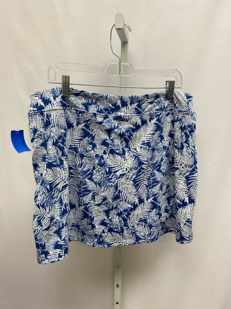 Tranquility Size XL Blue/White Skort