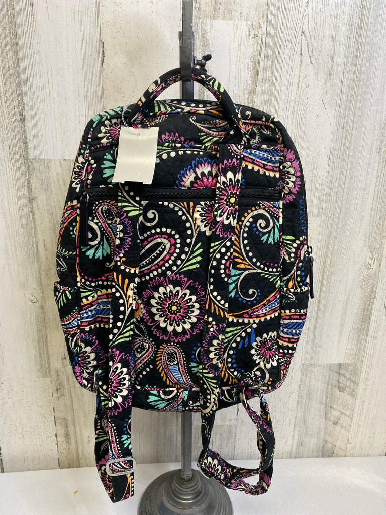 Vera Bradley Black Floral Backpack