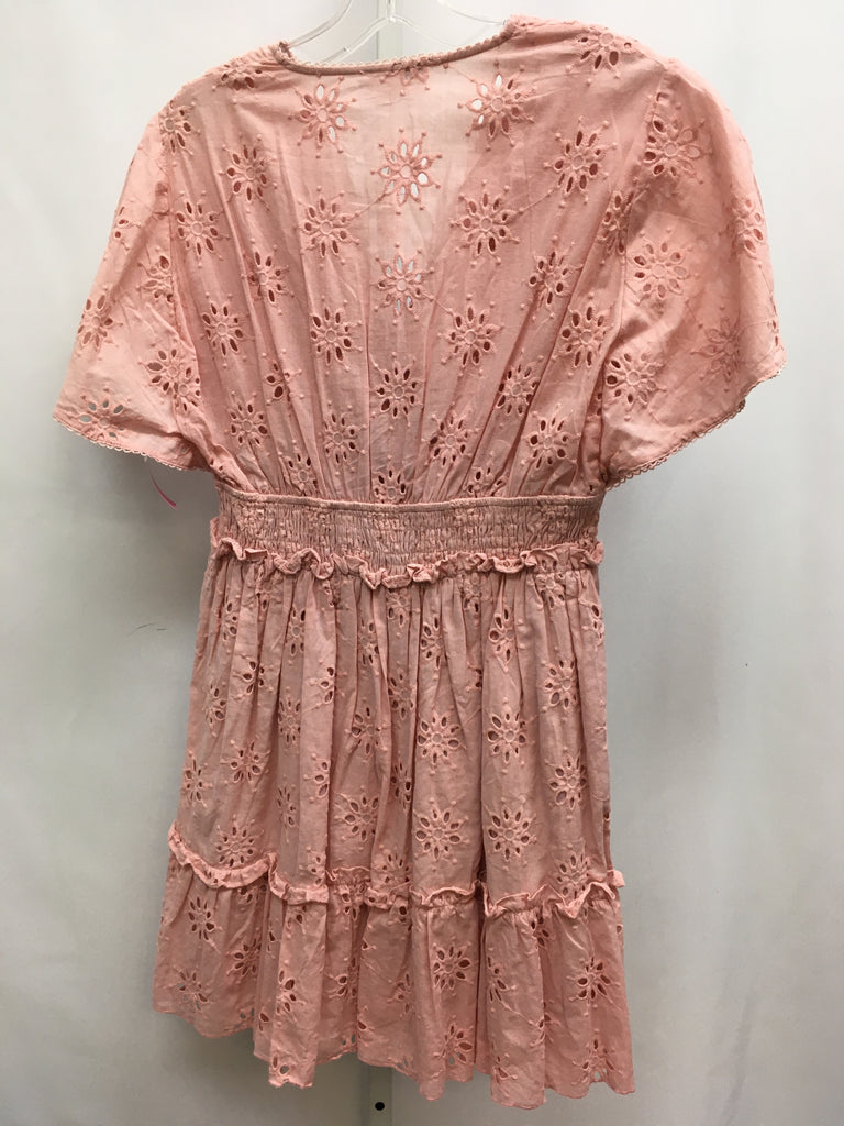 Blue Ivy Size Small Pink Short Sleeve Dress