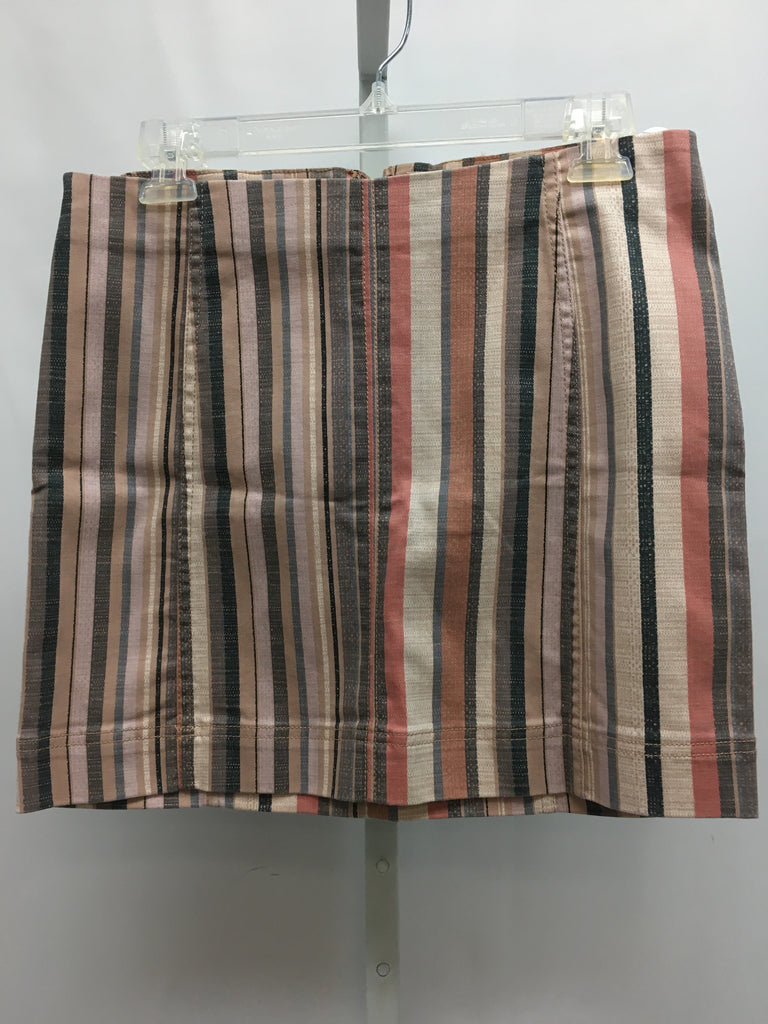 Size Medium Altar'd State Pink/Gray Junior Skirt