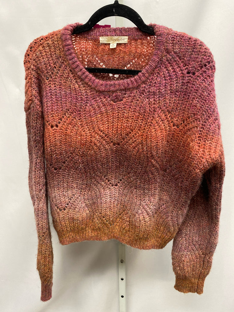 Rewind Size Medium Pink Sweater