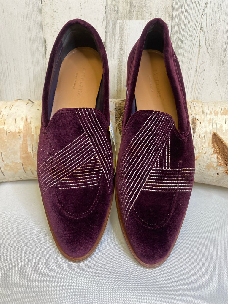 Everlane Size 9.5 Purple Loafers