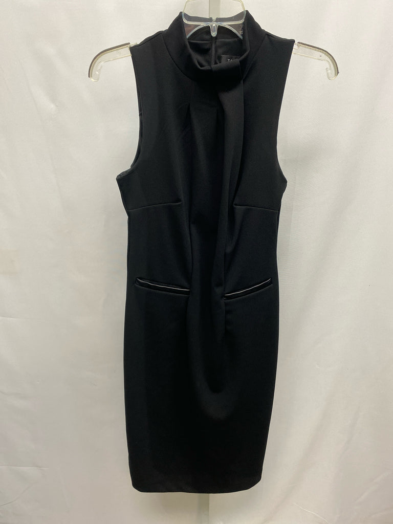 Size 2 Tahari Black Sleeveless Dress