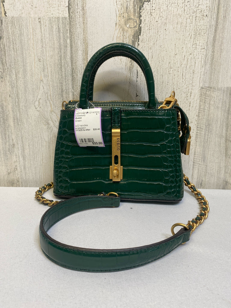 Guess Green Crossbody