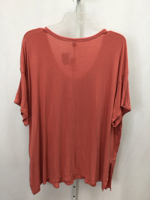 Old Navy Size 3X coral Short Sleeve Top