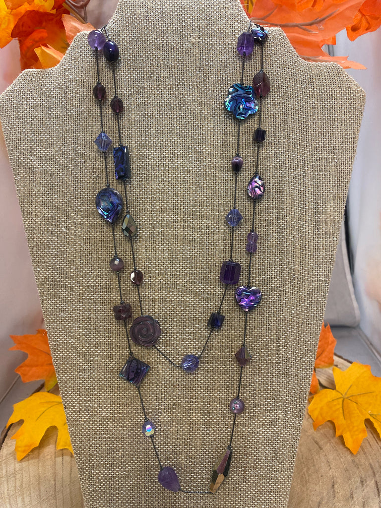 Dabby Reid Purple Necklace