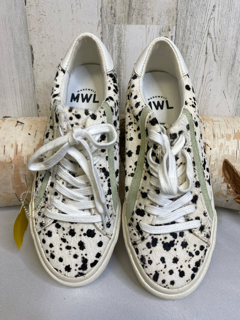 madewell Size 6 White/Black Sneakers