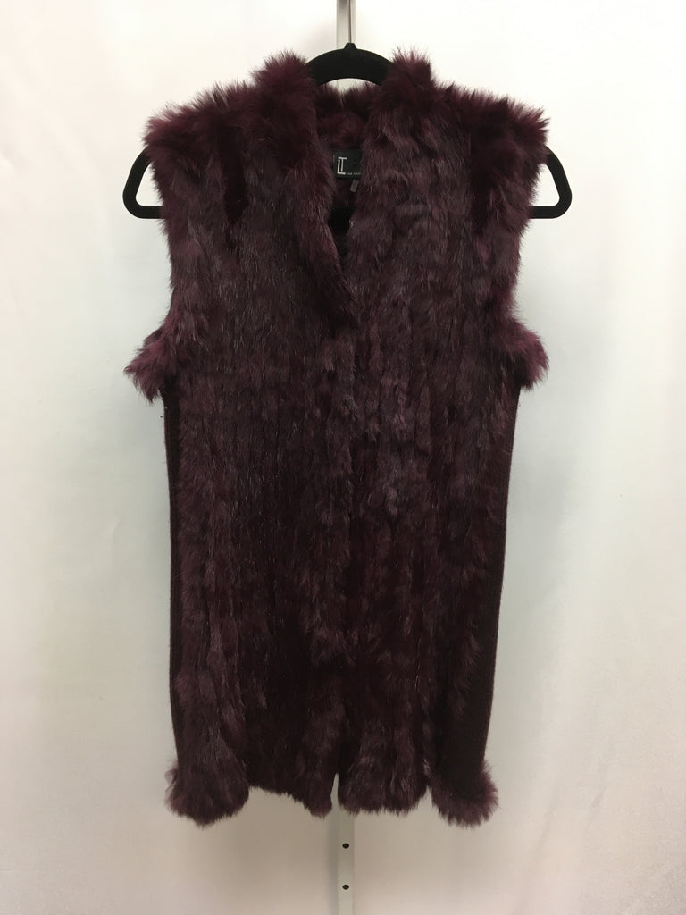 Size Medium Wine Vest/Outerwear