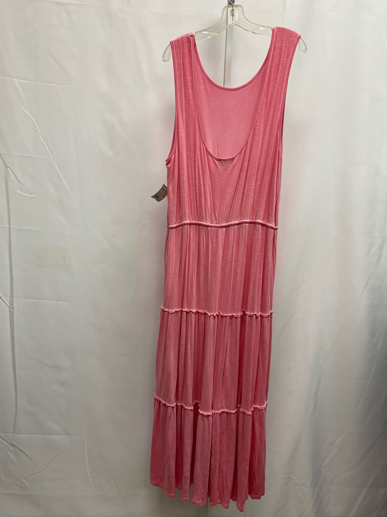 Size XXL KNOX ROSE Pink Maxi Dress