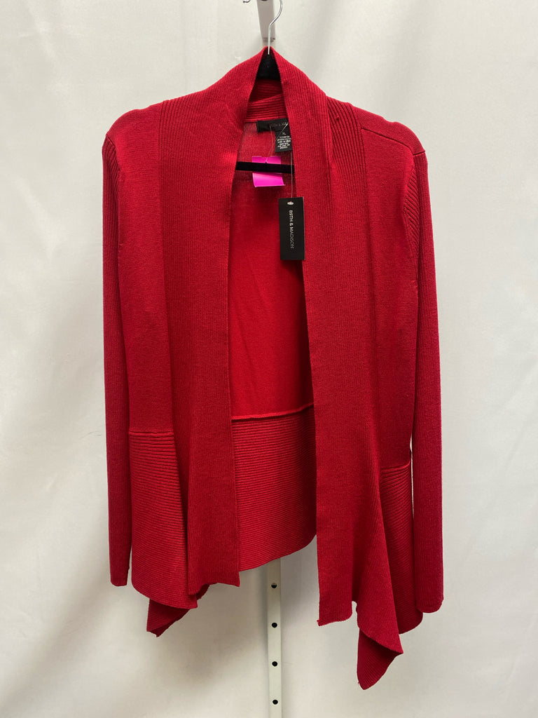 89th & Madison Size XL Red Cardigan