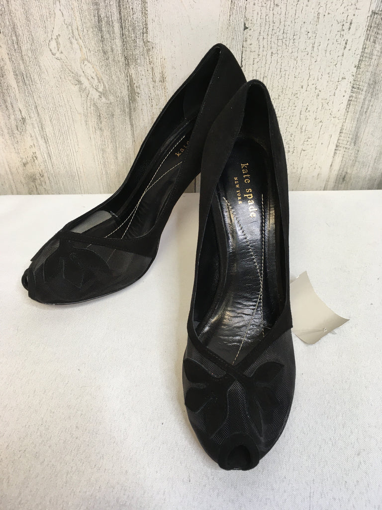 Kate Spade Size 9.5 Black Designer Shoe