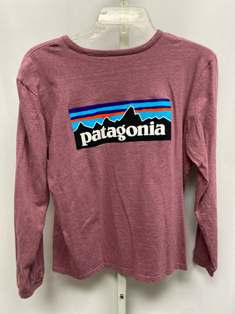 Patagonia Size Large Mauve Long Sleeve Top