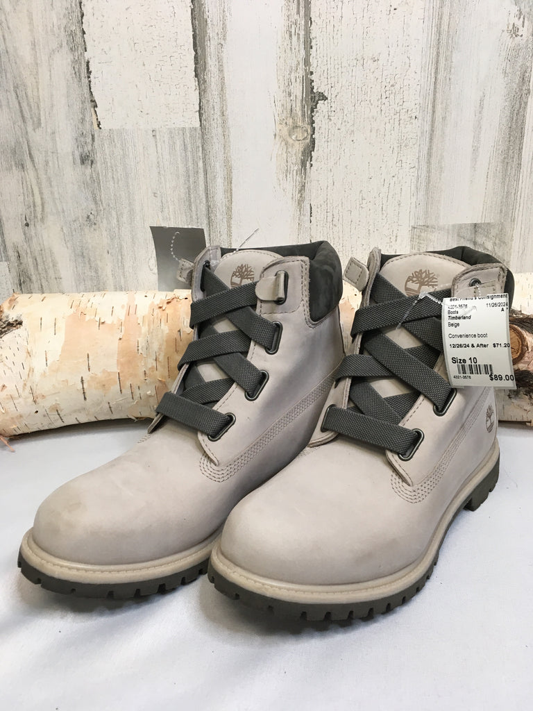 Timberland Size 10 Beige Boots