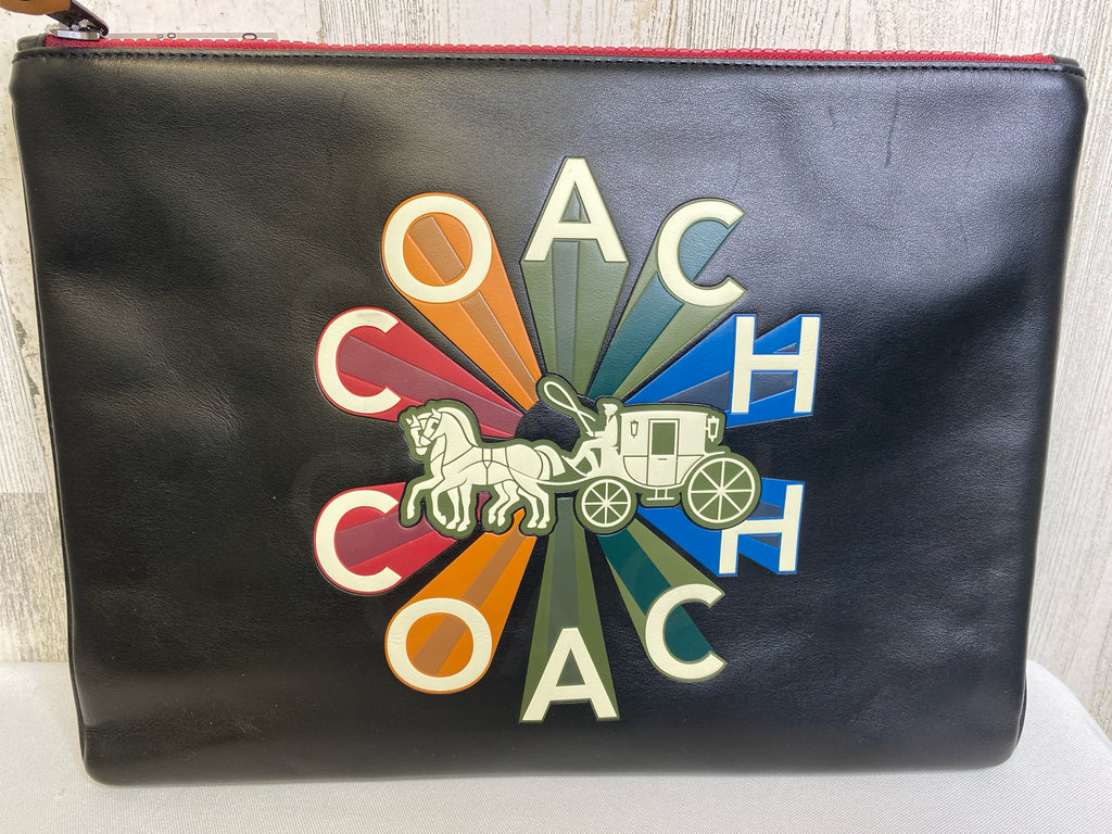 Coach Black Designer Handbag