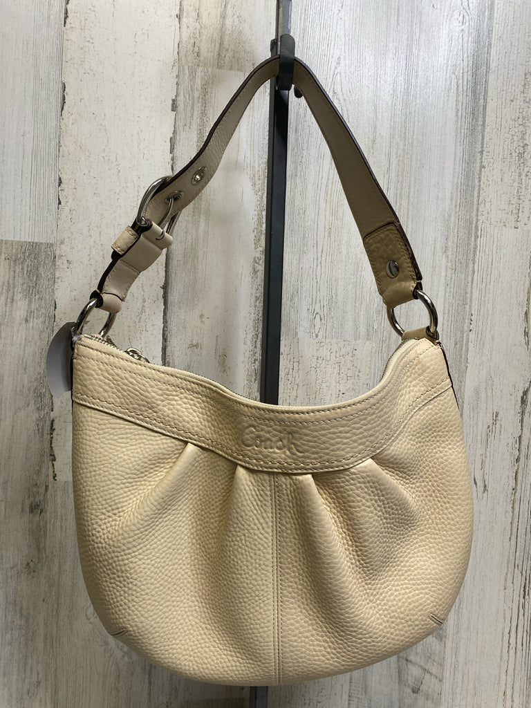 Coach Cream Designer Handbag
