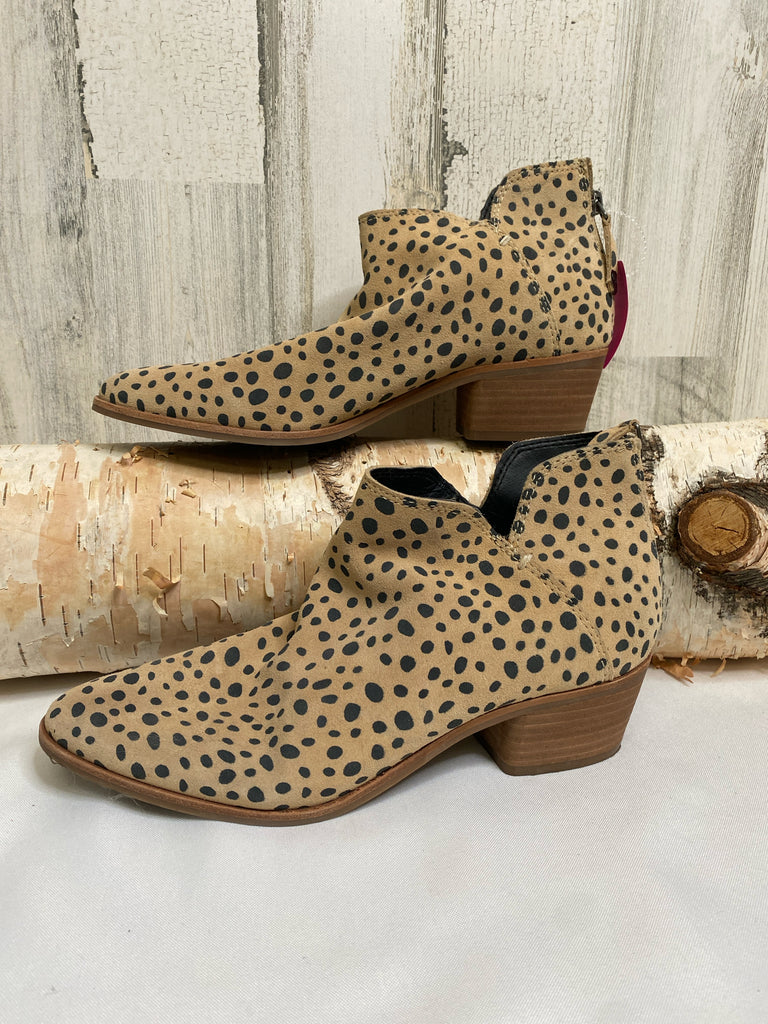 Dolce Vita Size 10 Animal Print Booties