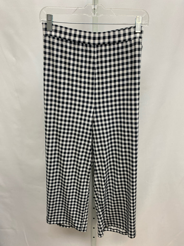 Susan Graver Size 3X Black/White Crop/Capri