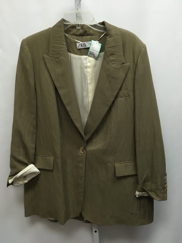 Zara Size XXL Beige Jacket/Top