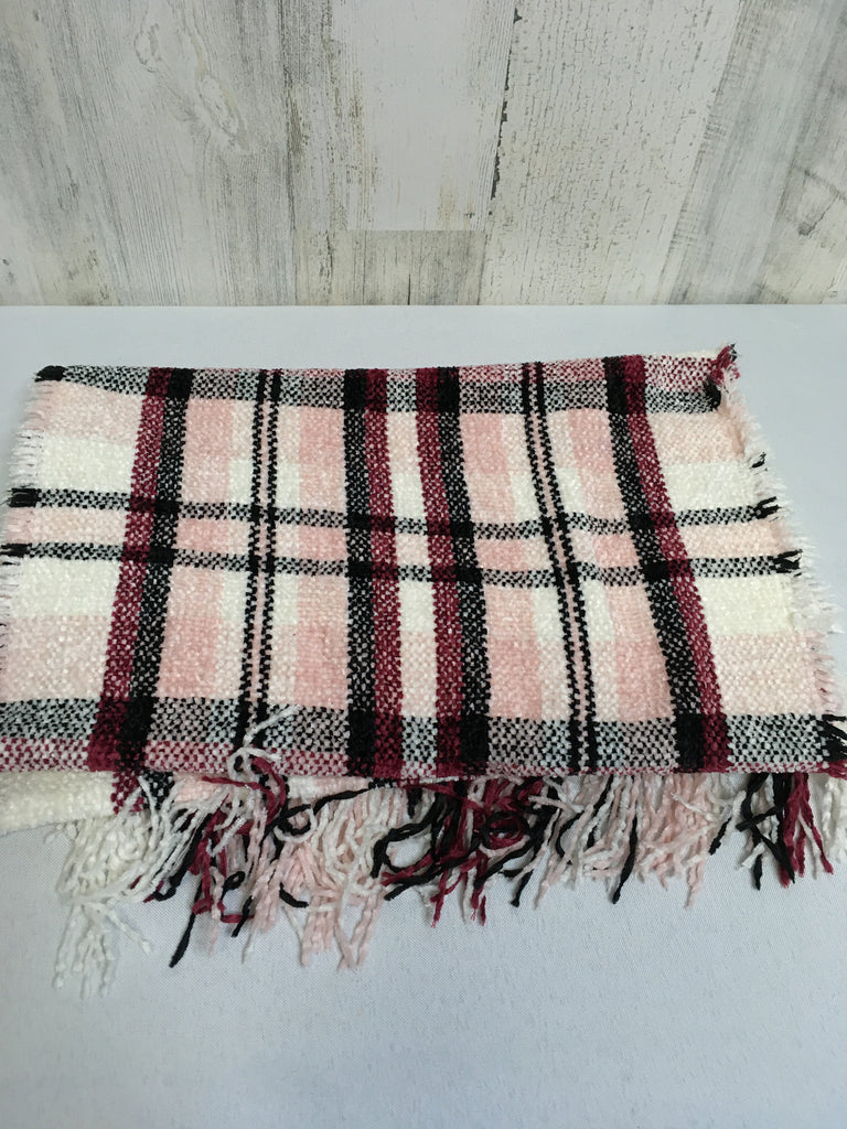 Style & Co. Pink Stripe Winter Scarf