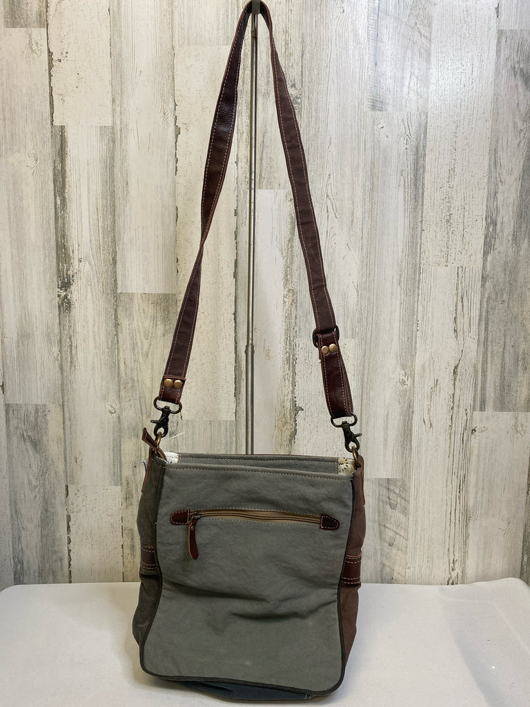 Myra Bag Brown/Black Crossbody