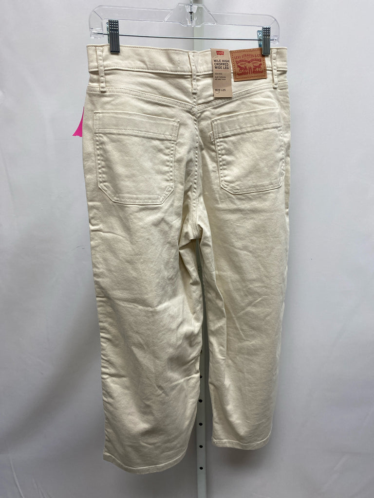 Levi's Size 29 (8) Cream Jeans