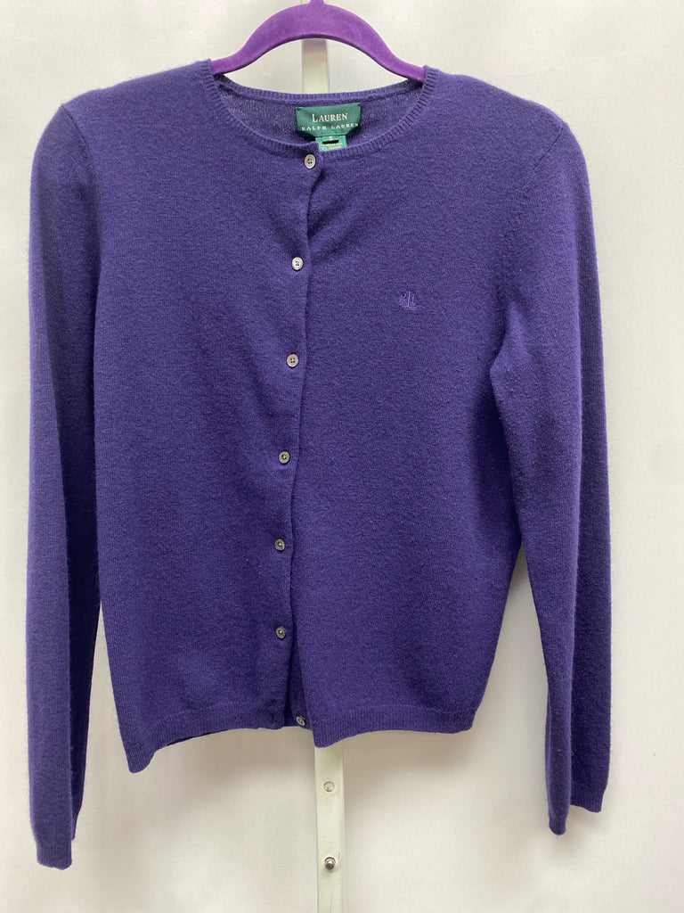 lauren Size Small Purple Cardigan