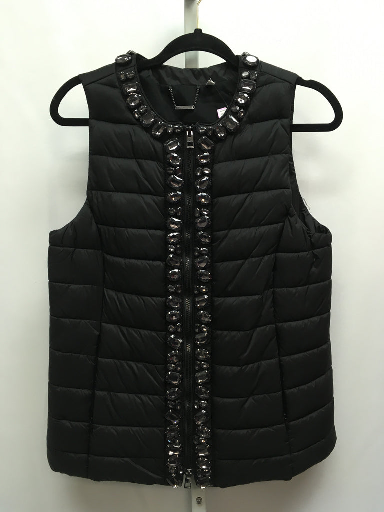 Chico's Size Chico's 0 (S) black & bling Vest/Outerwear