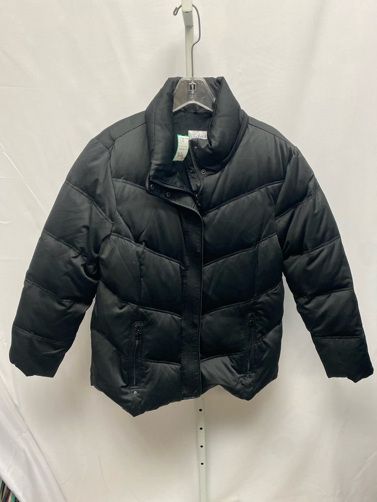 Calvin Klein Size 1X Black Coat