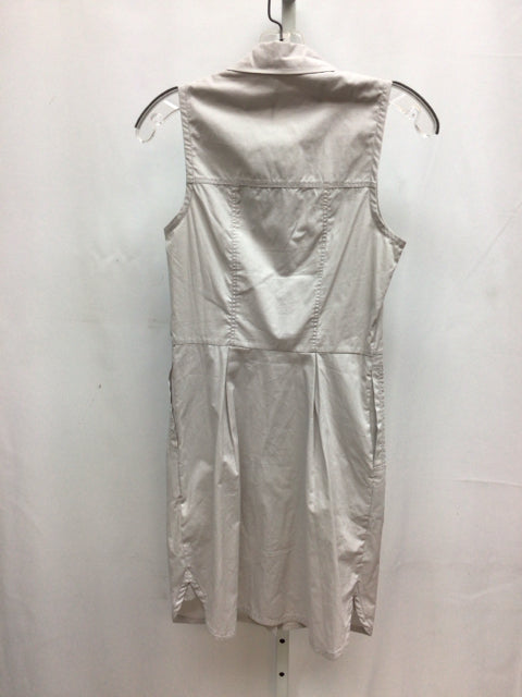 Size 6 AllSaints Gray Sleeveless Dress