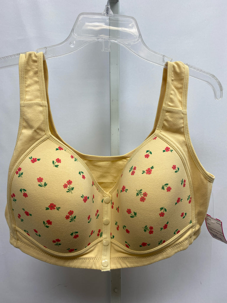 Size 3X Yellow Bra