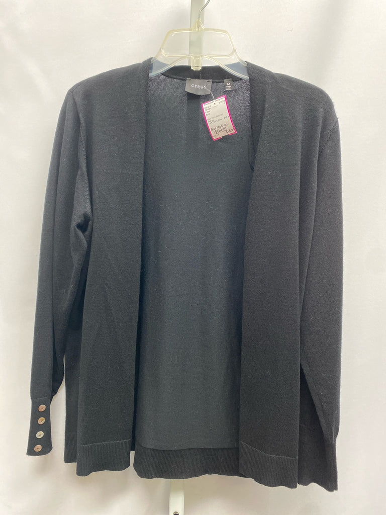 Cyrus Size Medium Black Cardigan